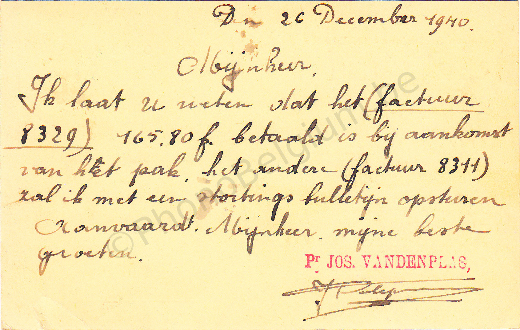 Maison de musique "Angelus" - Joseph Vandenplas